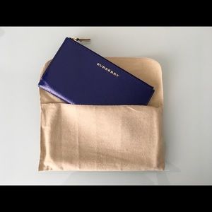 Burberry NWT London Patent Leather Wallet